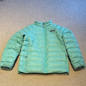 Patagonia Kids Down Sweater Puffer Coat - Girl’s Size L (12)
